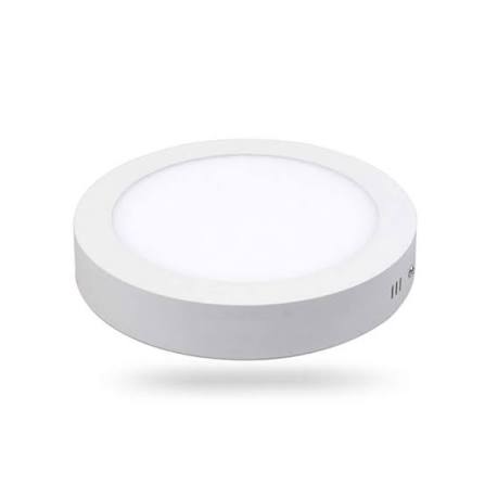 2 Years Warranty Wega Led Panel Light - Ac - 12w Round Daylight (surface Panel)